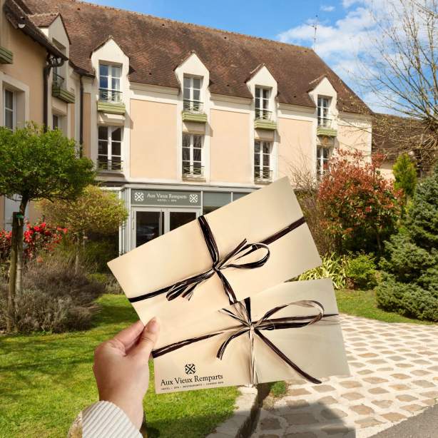 Bons Cadeaux – Offrez une escapade bien-être et gastronomie à Provins en Seine et Marne, à 1h de Paris, Aux Vieux Remparts