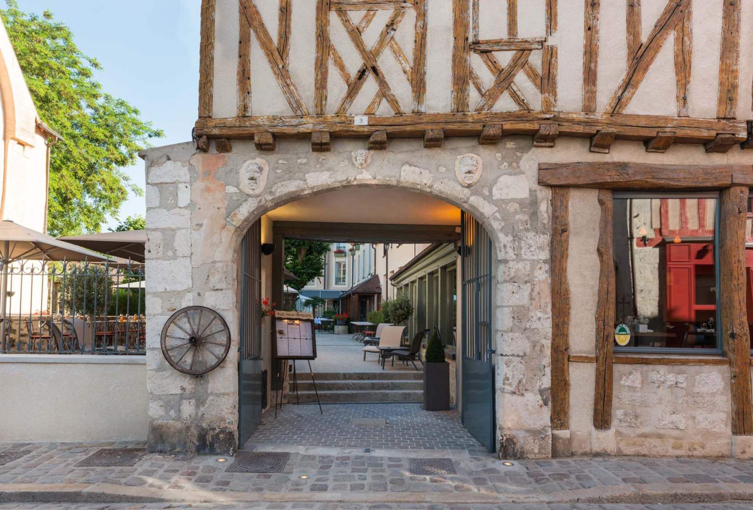 Menu "hotel" Provins