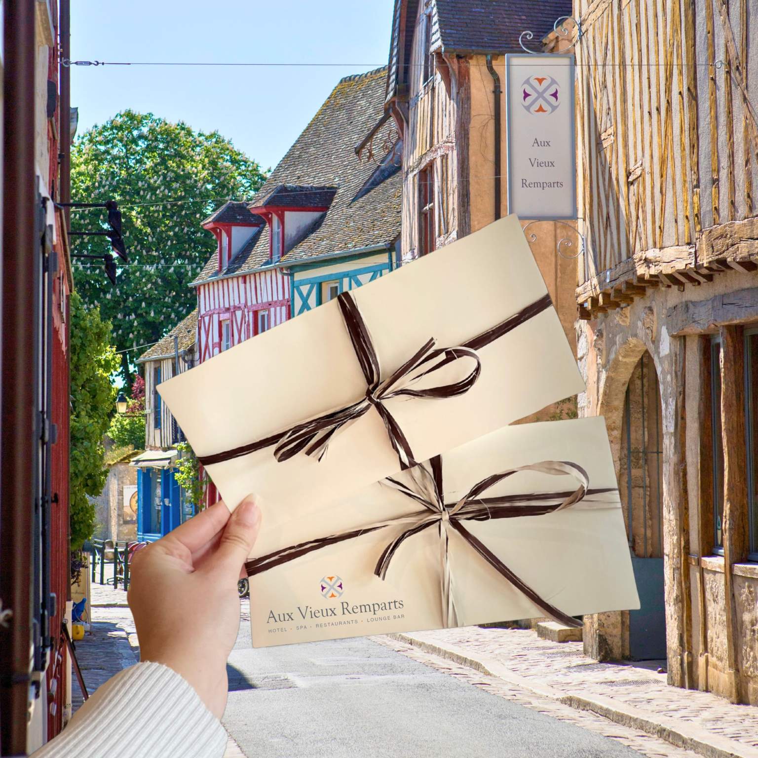 Bons Cadeaux – Offrez une escapade bien-être et gastronomie à Provins en Seine et Marne, à 1h de Paris, Aux Vieux Remparts